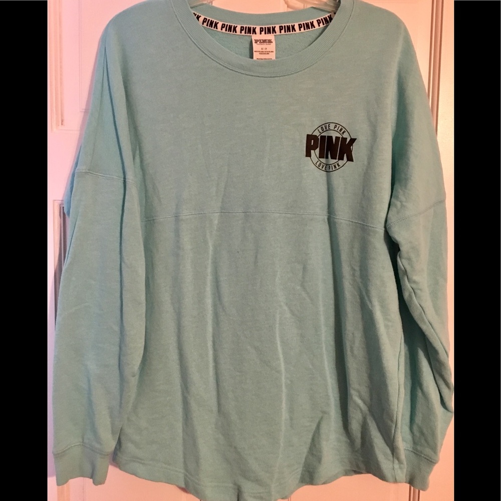 VS PINK VARSITY PULLOVER
